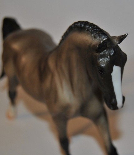 BREYER RETIRED HORSE grey Hanovarian MODEL # 61014 - Picture 3 of 3