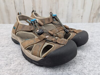 Keen Venice H2 Sandals Womans 10 Brown Waterproof Sport Hike Comfort Bump  Toe