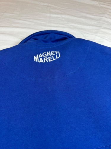 Ferrari Magnet Marelli Blue Racing Jacket Full Zip Flag Mens S RARE Sweatshirt - Bild 10 von 22