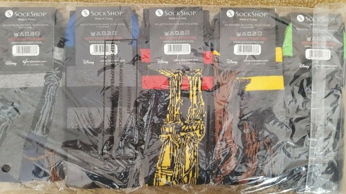 STAR WARS 5 PAIRS SOCK SHOP SIZE 6-11 NEW - Picture 2 of 2