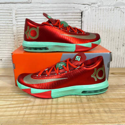 Nike KD 6 'Christmas' Men's Size 9.5 NEW Sneakers 599424-601 | eBay