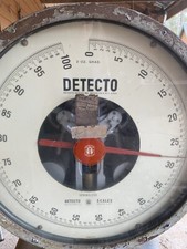 Vintage Floor Detecto Scale Large Industrial