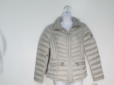 michael kors silver coat