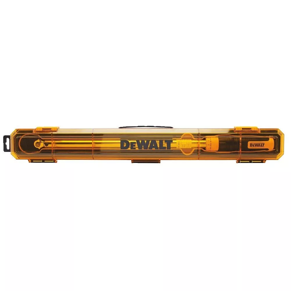 DEWALT DWMT75462 1 2 inch Micrometer Torque Wrench Silver