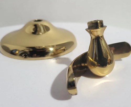 Vintage MCM Sovereign NuTone massive Messing Robe Haken - Bild 10 von 20