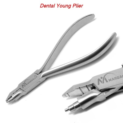 DENTAL YOUNG PLIER 13CM ORTHODONTIC WIRE BENDING LOOP FORMING ADJUSTING PLIERS