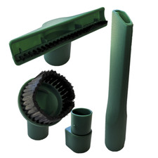 ACCESSORI PULIZIA PER FOLLETTO VK 120 121 122 BOCCHETTONE SETOLE DURE + MORBIDE