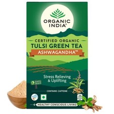 Thé Vert Tulsi Bio India, 25 Sachets De Thé
