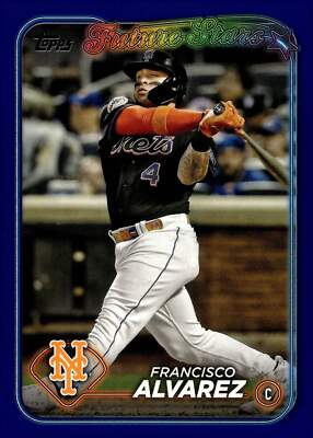 #ad Francisco Alvarez 2024 Topps Series 2 Future Stars Blue #383 $2.95