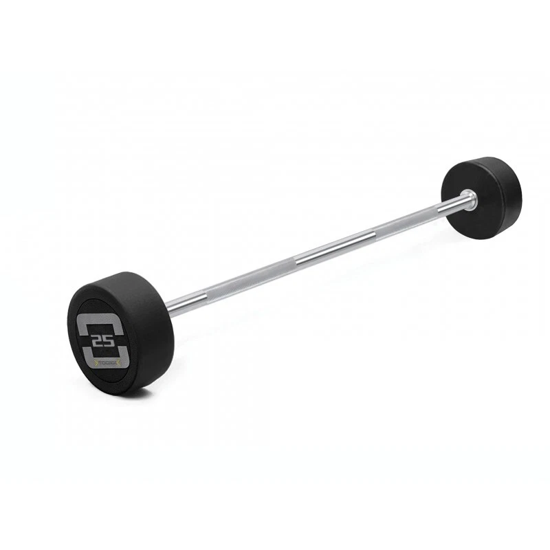 Train Hard Set 2 Manubri Corti In Ghisa - 20kg Con Pesi E Chiusure A Stella - Bilanciere Per Fitness E Bodybuilding A Casa