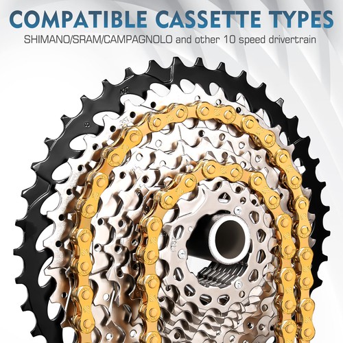 6/7/8/9/10/11/12 Speed Bicycle Chain MTB Road Bike Quick Link for Shimano KMC AU - Picture 9 of 23