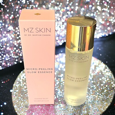 MZ SKIN Micro-Peeling Glow Essence 3.38 fl oz New In Box MSRP $135