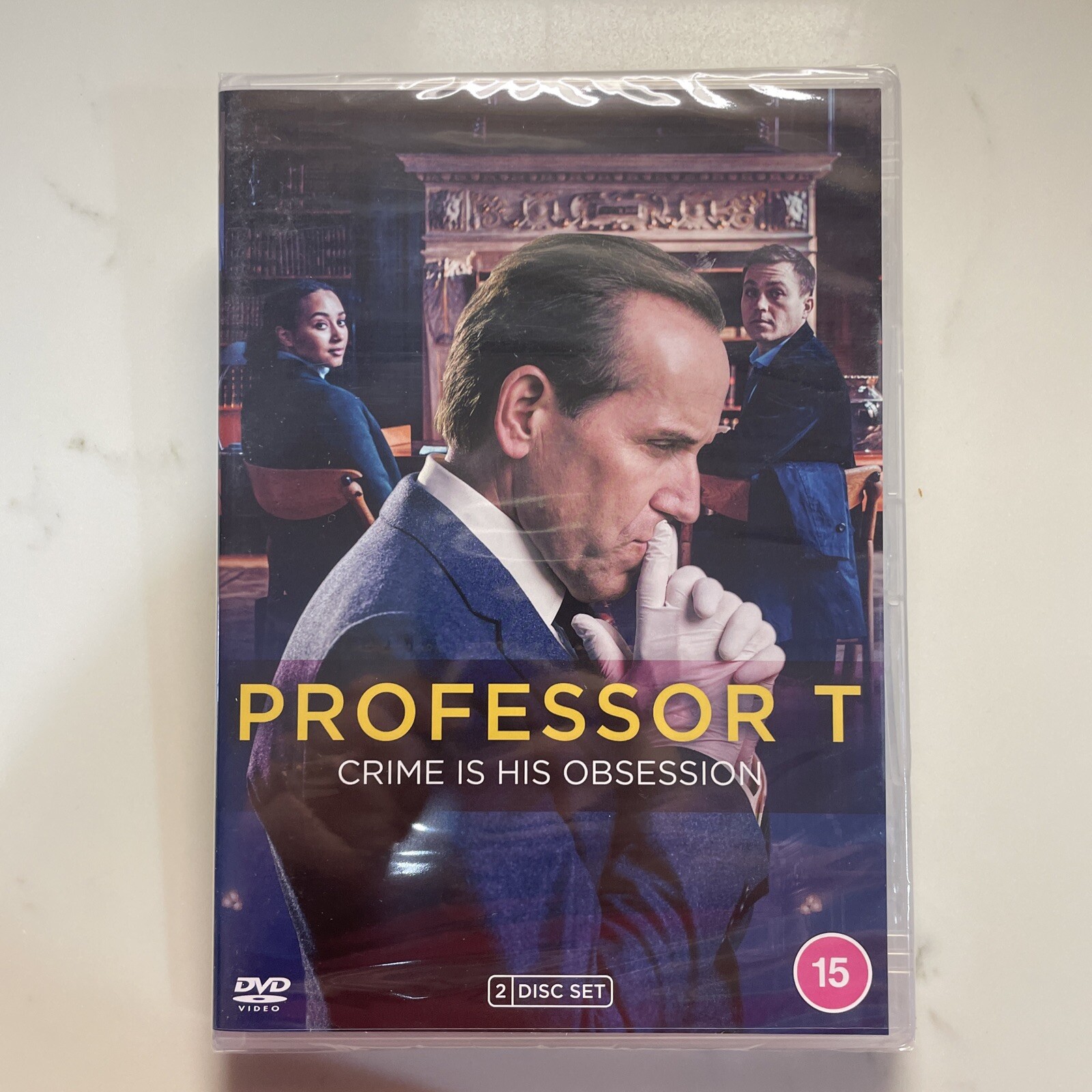 Professor T DVD (2021) Ben Miller cert 15 2 discs - New Sealed - Crime drama