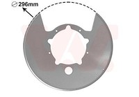 VAN Wezel 2815375 Spritzblech, Bremsscheibe Passend FüR Iveco