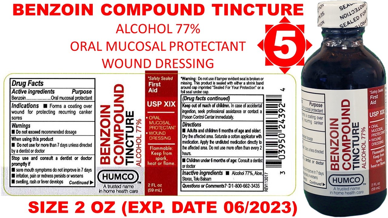 Benzoin tinct comp humc 2oz (303950243924)