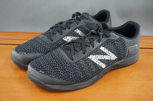New Balance Minimus Prevail Mens 11.5 Shoes Black Lace Up Vibram Trail Sneakers