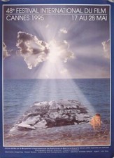 CANNES FILM FESTIVAL 1995 - ORIGINAL MEDIUM FRENCH ROLLED POSTER CANNES FILM FESTIVAL 1995 - ORIGINAL MEDIUM FRENCH ROLLED POSTER