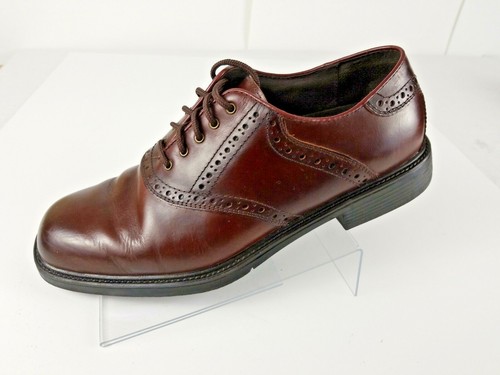 Nunn Bush Mens Saddle Shoes Oxfords Leather Brown Size 10M - Picture 7 of 11