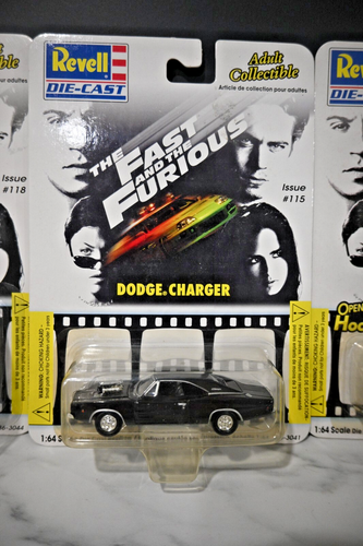 Revell Diecast FAST&FURIOUS 1:64 5 Car Complete Set - Picture 3 of 10