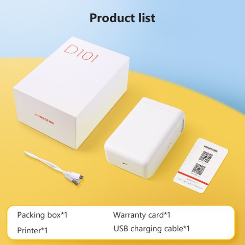 Wireless Printer D101 Label Maker Bluetooth Small Thermal Upgraded - Picture 9 of 37