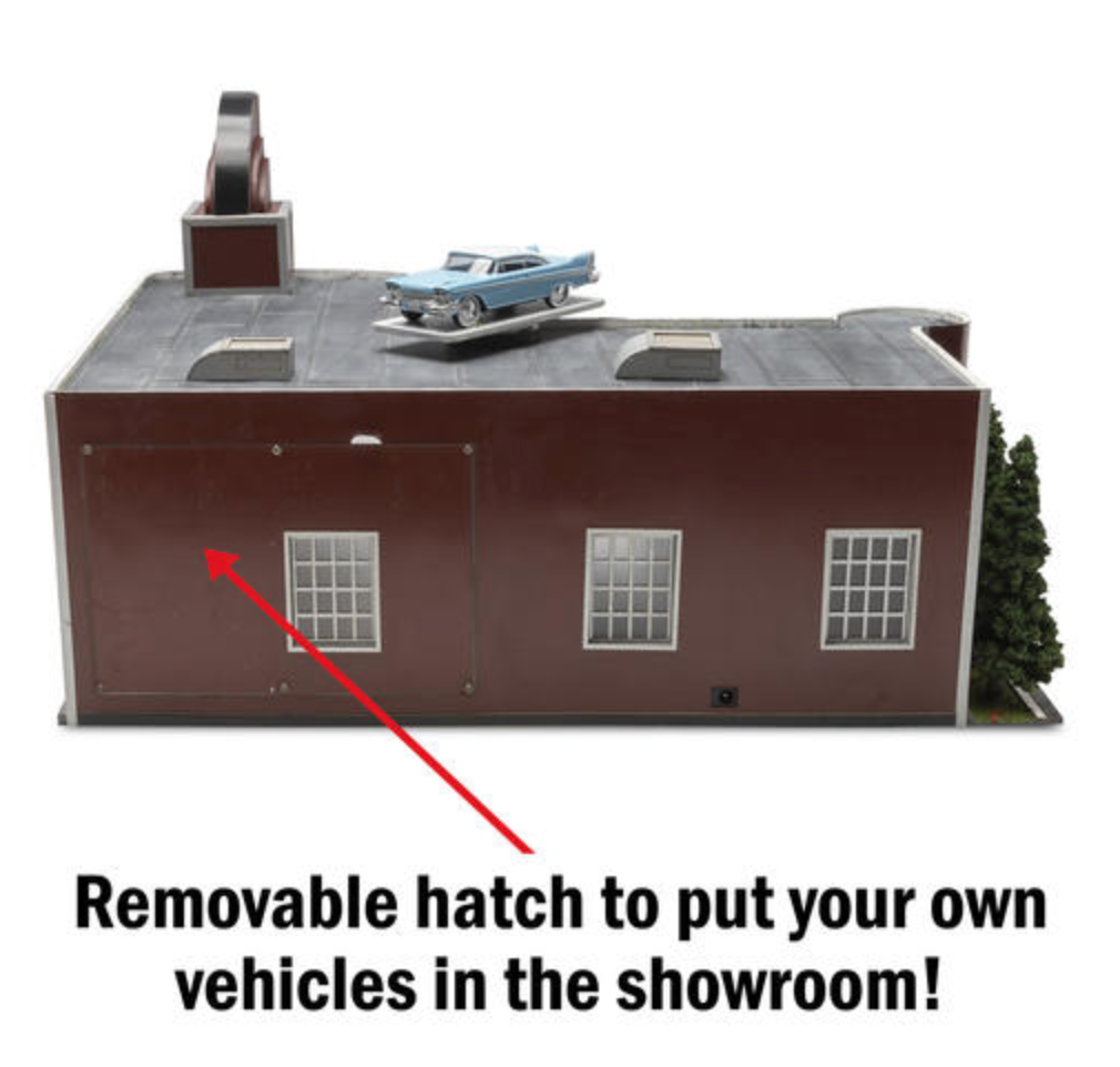 O SCALE FURY MOTORS CAR DEALERSHIP CITY BUILDING ACCESSORY O GAUGE NEW