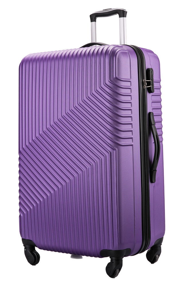 Large Suitcase & Medium Cabin Luggage 4 Wheel Hard Shell ABS Travel