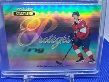 2020-21 UD Stature Proteges Rainbow Rookie Aleksi Heponiemi Florida Panthers 