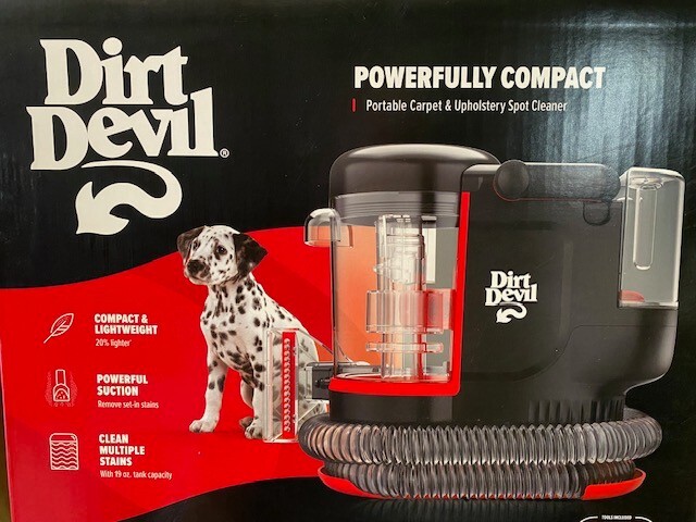 Dirt Devil Portable Carpet & Upholstery Spot Cleaner, FD13010 (NEW
