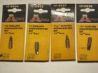 NEW 4-pc 1/4"-Hex SCREWDRIVER BIT SET,PHILLIPS #1,&2; Slotted 3/16&1/4, by BIG A