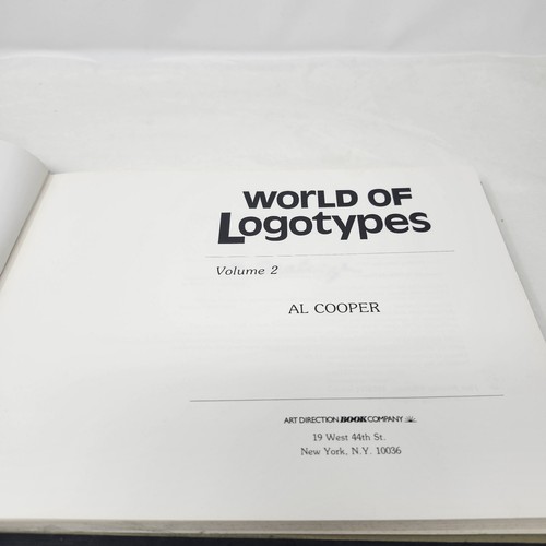 Al Cooper World of Logotypes Vol 2 Trademark Encyclopedia Vintage 1978 Book Art - Picture 10 of 17