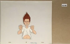 Back To The Future Original Production Drawing And Cel 83-68 Used Cond.