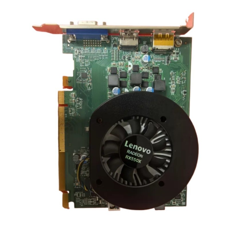 Original Lenovo GDDR5 RX550 2GB 128bit PCIe Graphic Card DP/HDMI/VGA -5V11K41577