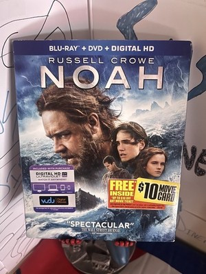 Noah (Blu-ray, 2014) BRAND NEW AND SEALED w/ Slipcover