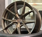 18 VW CADDY 2005 2026 VELOCITY VC3 MATT BRONZE 8J ALLOY WHEELS SET OF 4