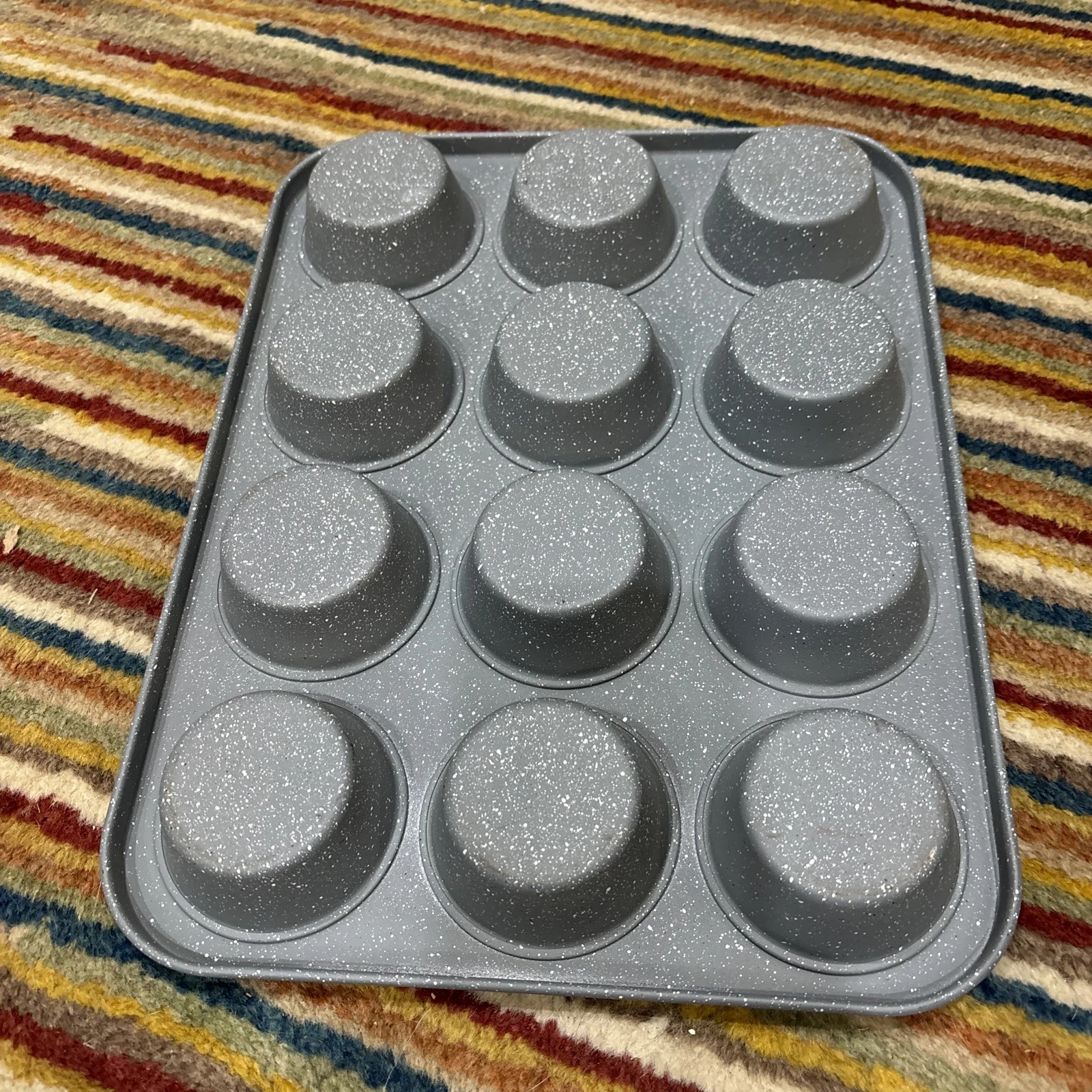 Granite Stone Muffin Pan 12 Used Once