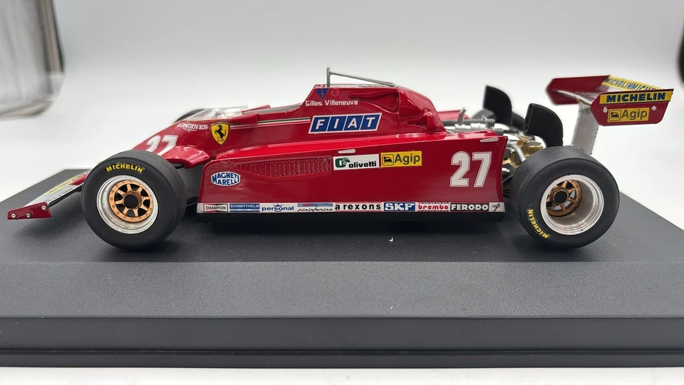 ARQG1 AR Maquettes Ferrari 126 CK Villeneuve 1/20 - Immagine 4 di 4