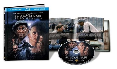 The Shawshank Redemption - Blu-ray + Booklet Morgan Freeman Tim Robbins ENGLISCH