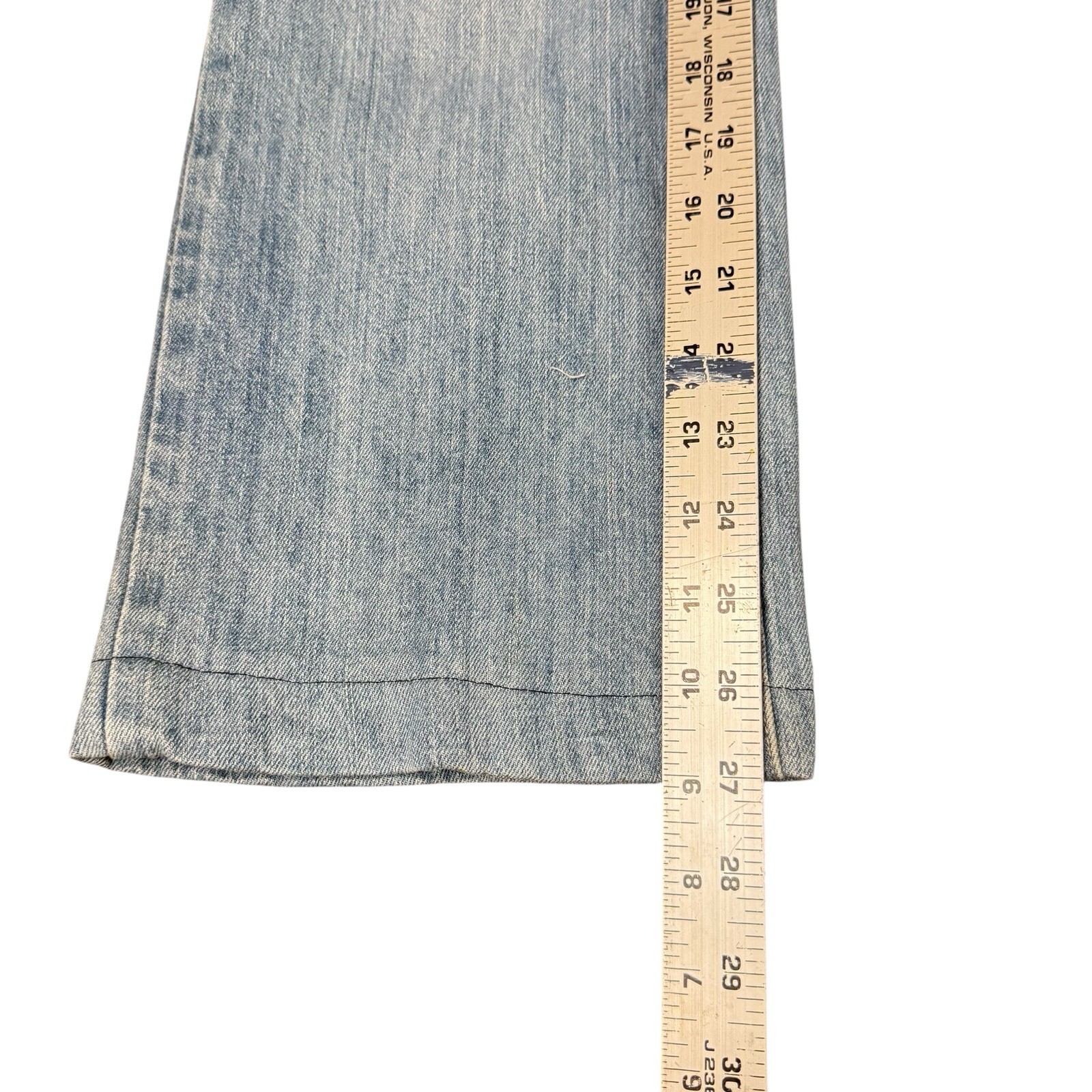 Vintage 90s Calvin Klein High Rise Boot Cut Jeans Iconic Denim thumbnail 4