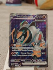 Pokemon TCG Iron Boulder ex Holo Ultra Rare SV05: Temporal Forces 192/162 NM