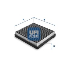 Innenraumfilter UFI 54.113.00 Aktivkohlefilter für SMART CITY FORTWO 450 330 332