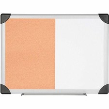 Lorell Combo Dry-Erase/Cork Board 19290