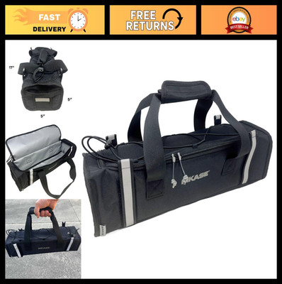 Battery Rack & Carry Bag for Ebike - Flame Resistant, Extra Battery Storage, Pro