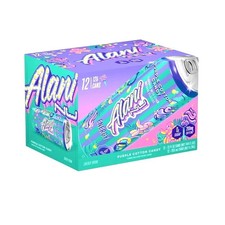Alani Nu Energy Drink, Purple Cotton Candy, 12 fl. oz., 12 pk.