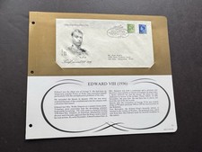 UK King & Queen Of England 1981 Special Cover (40) +King Edward VIII (1936)