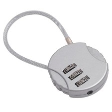 Convenient Keyless 3 Digit Combination Padlock for Everyday Security Needs