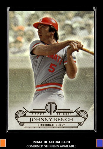2014 Topps Tribute #44 Johnny Bench Cincinnati Reds - Picture 1 of 2
