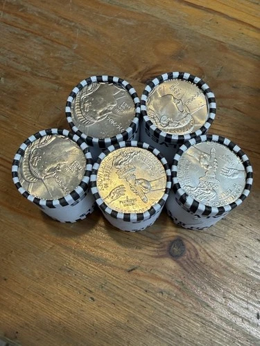 2026 P  Half Dollar Enduring Liberty Semiquincentennial 5 Rolls OBW UNC 1776🇺🇸