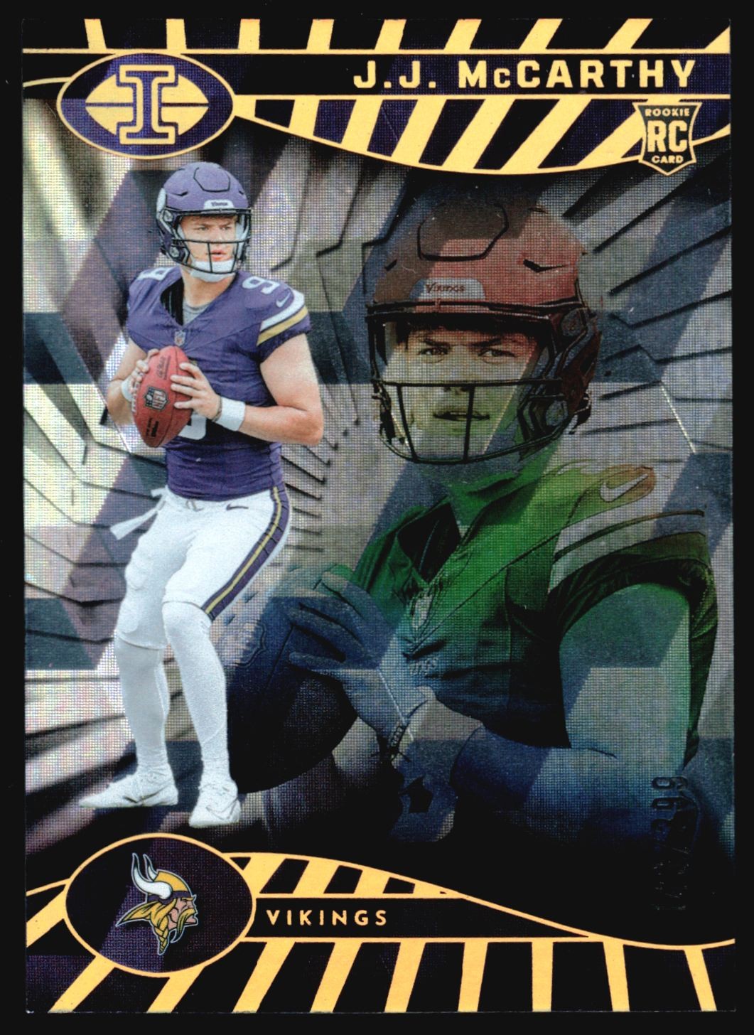 2024 Panini Illusions JJ MCCARTHY Cubic Rookie /399 #100