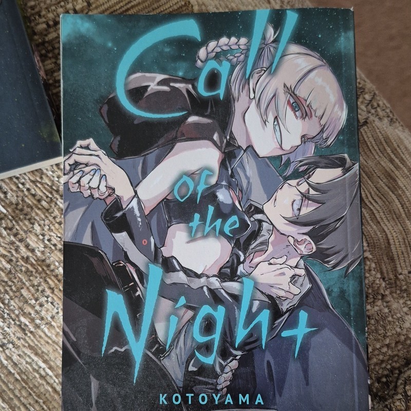 VIZ Media Call of the Night Vol. 1 &2 Manga Graphic Novel by Kotoyama, English