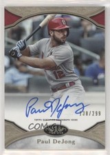 2020 Topps Tier One Prime Performers 138/299 Paul DeJong #PPA-PDE Auto 2ct